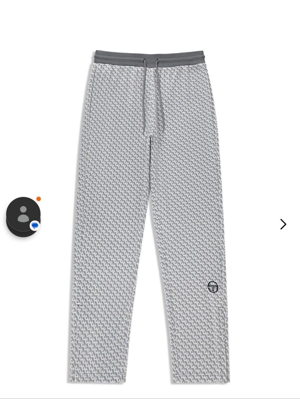 Luxury Minimalist Wide-Leg Golf Tennis Track Pants Drawstring 3XL Wrinkle free